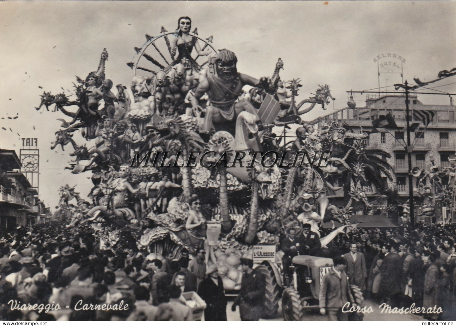 VIAREGGIO:  Carnevale - corso mascherato   1958
