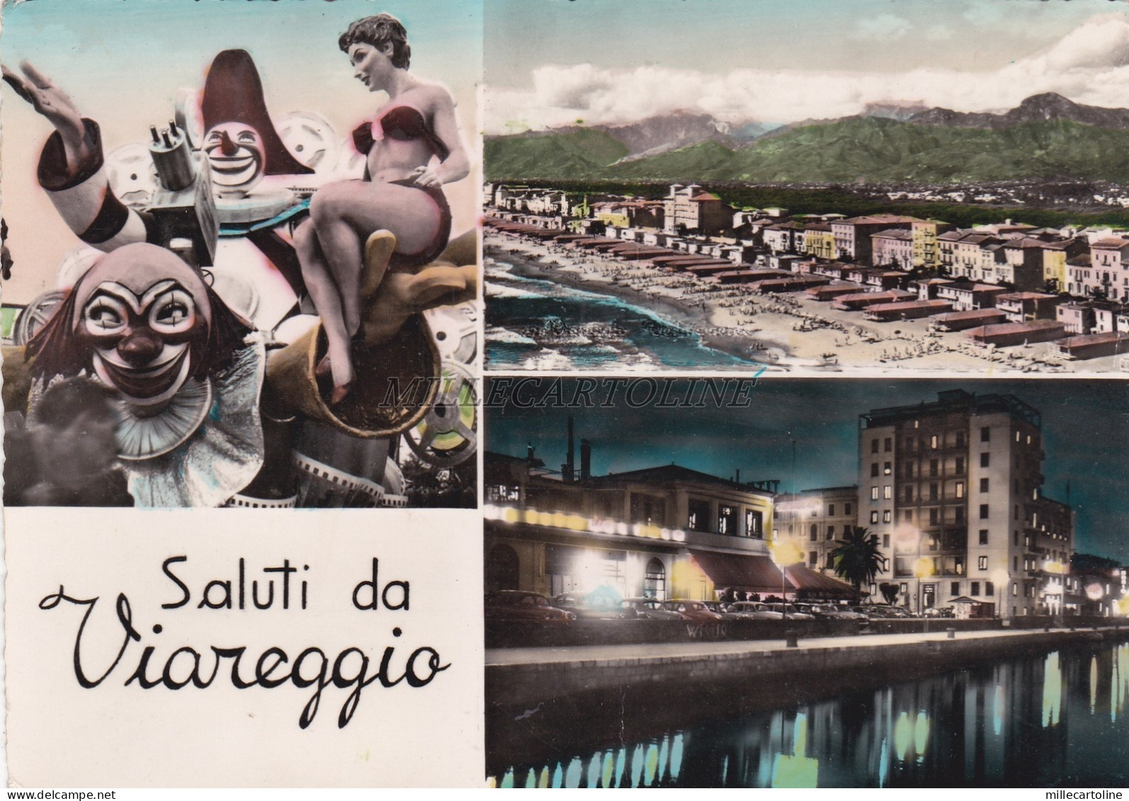 VIAREGGIO - Saluti - Vedute - Il Carnevale