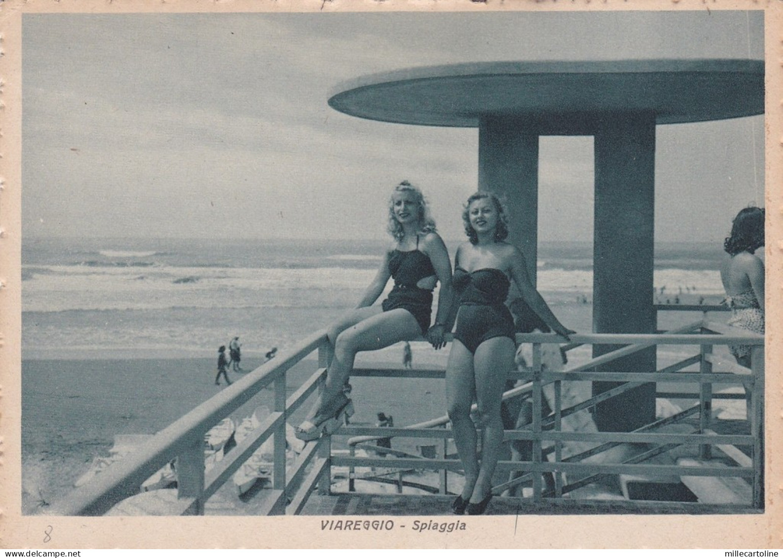* VIAREGGIO - Spiaggia - Donne in costume da bagno