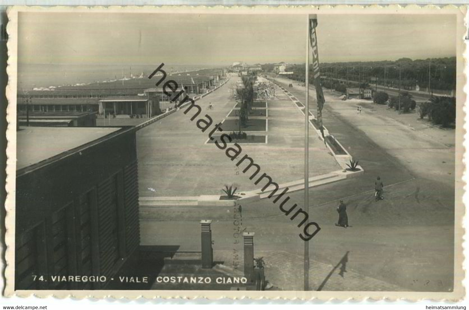 Viareggio - Viale Costanzo Ciano - Foto-AK 1941