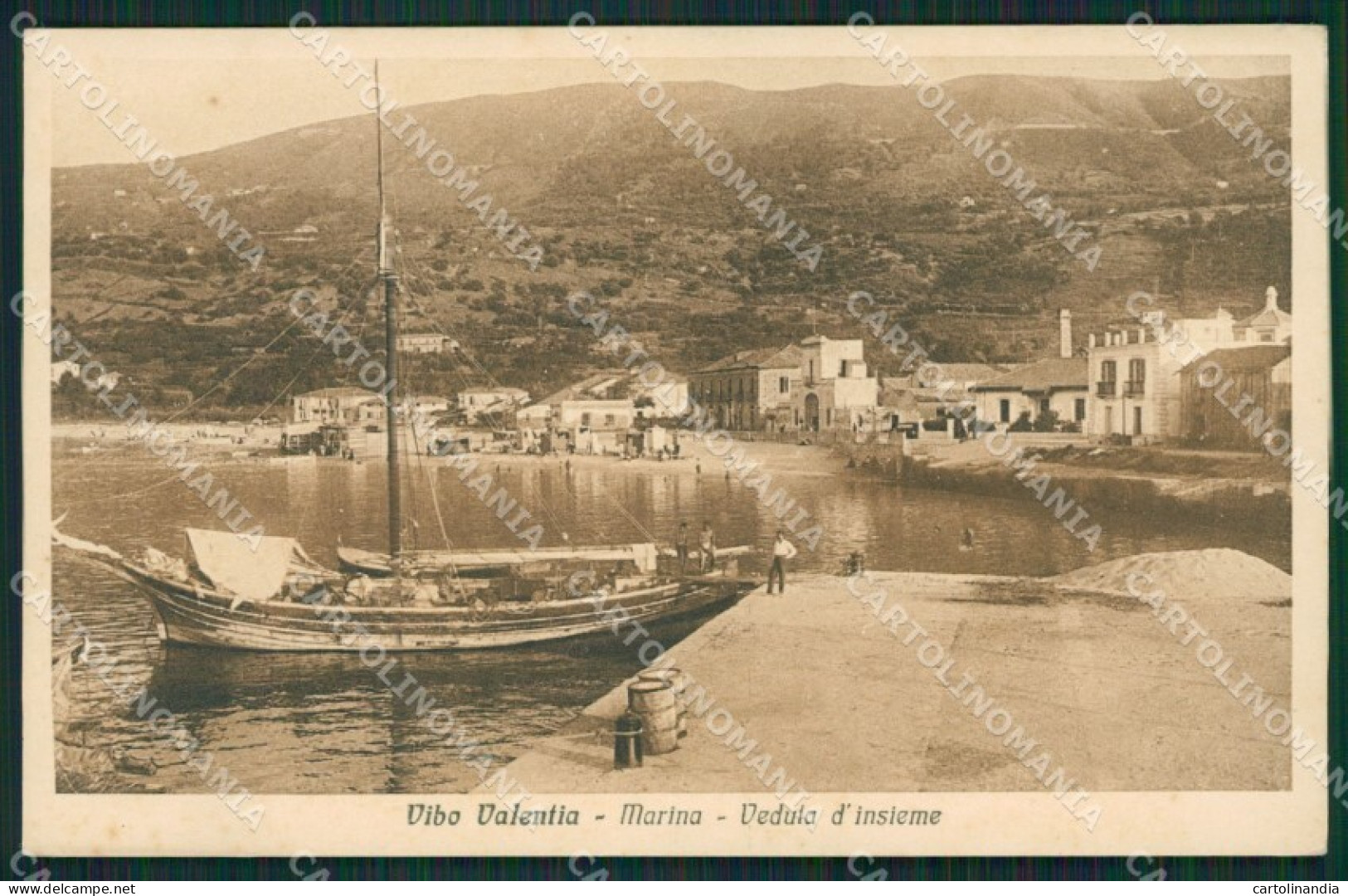 Vibo Valentia città cartolina QZ4082