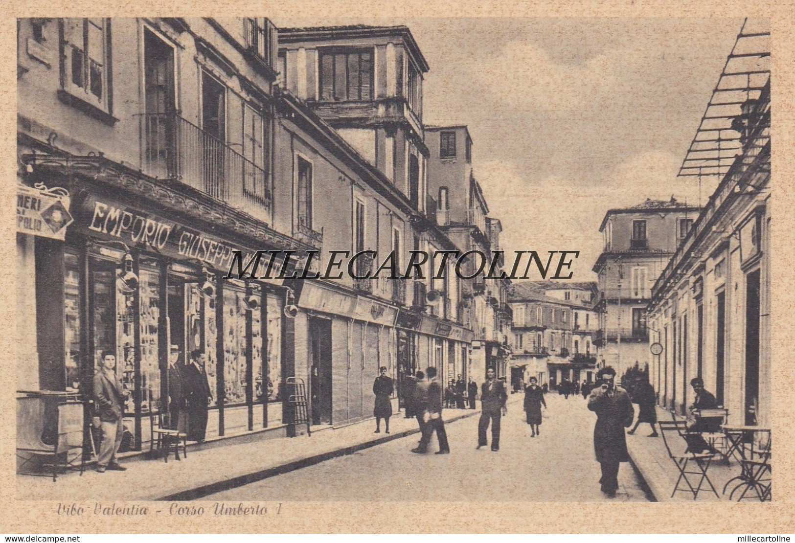 VIBO VALENTIA:  Corso Umberto I    1940