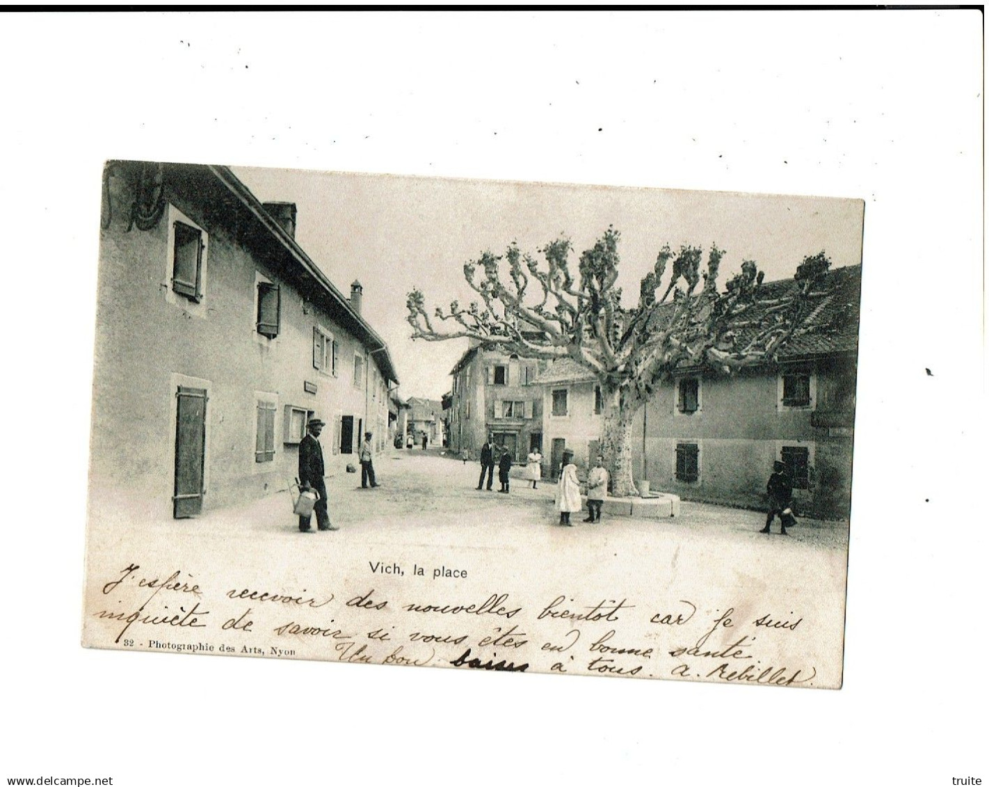 VICH LA PLACE ( CARTE PRECURSEUR )