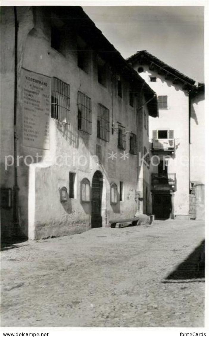 Vicosoprano Gemeindehaus