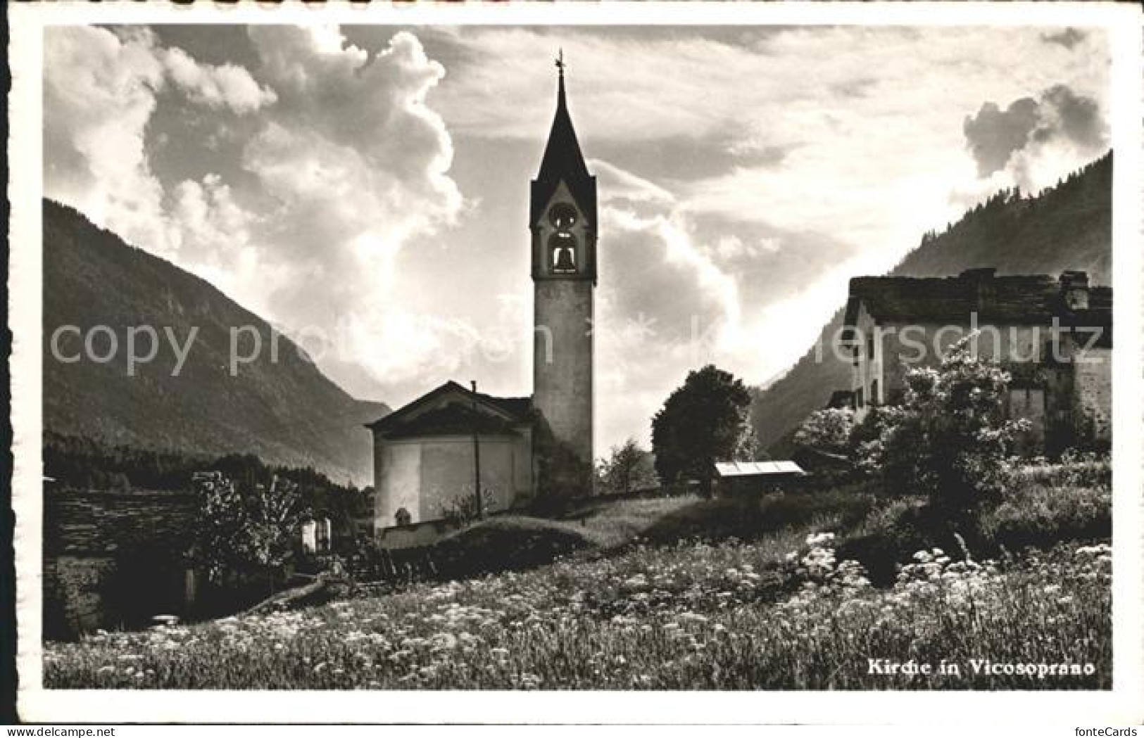 Vicosoprano Kirche