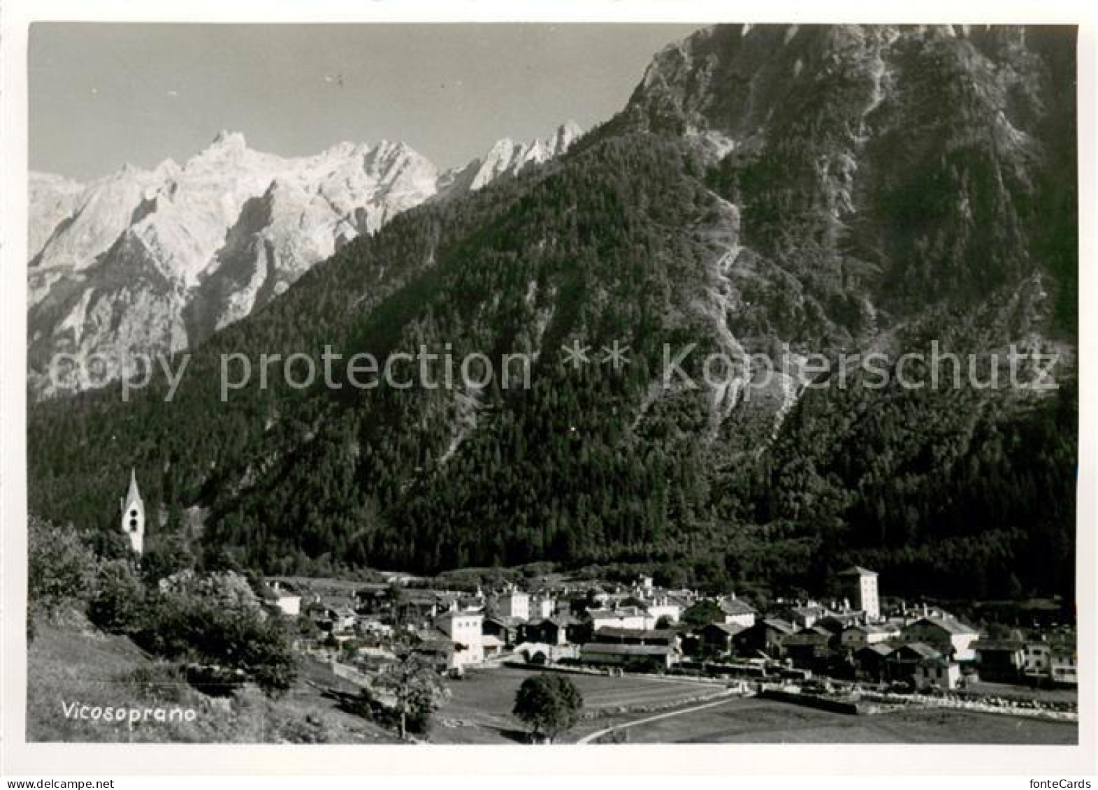 Vicosoprano Panorama