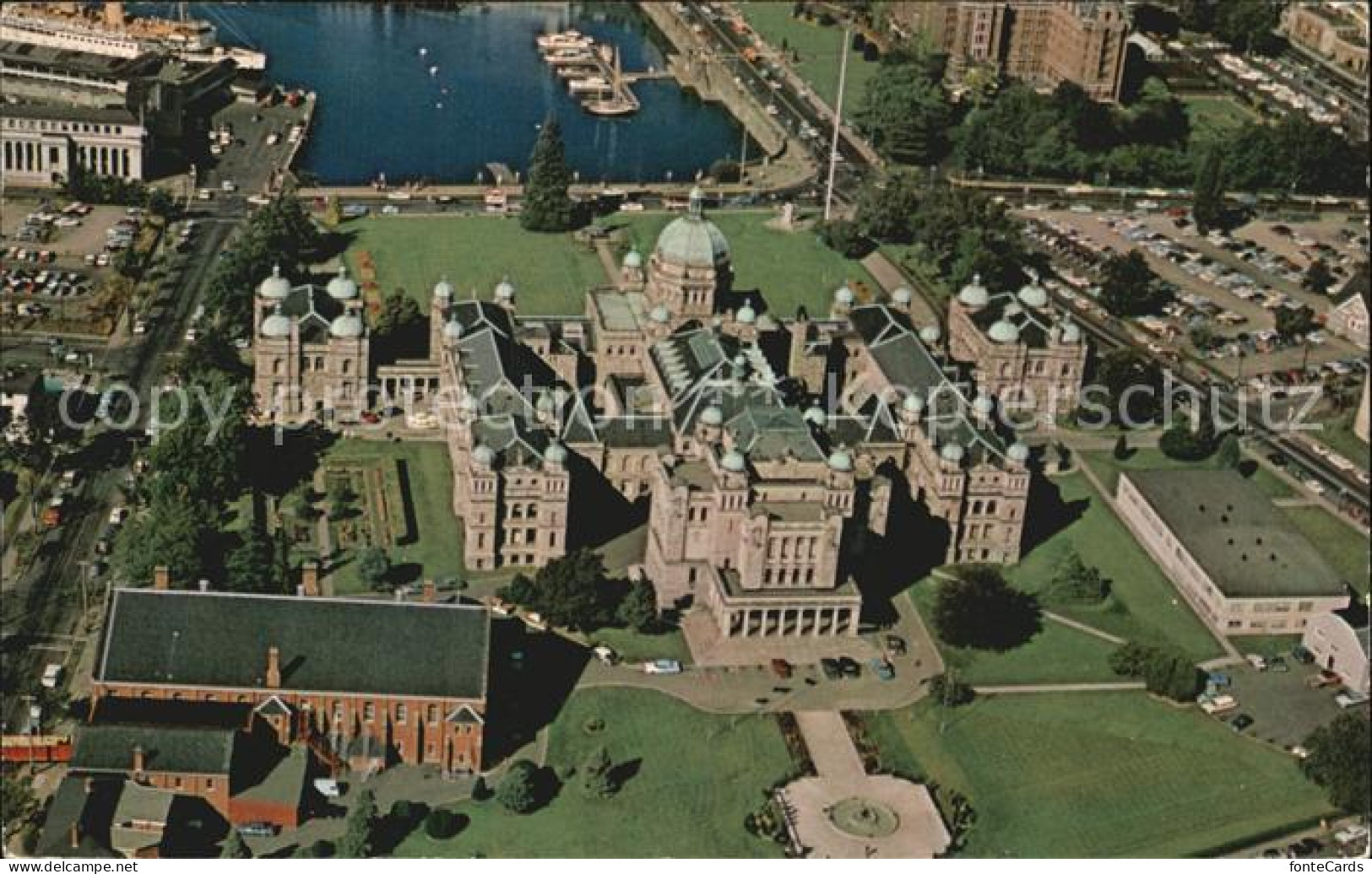 Victoria British Columbia Fliegeraufnahme