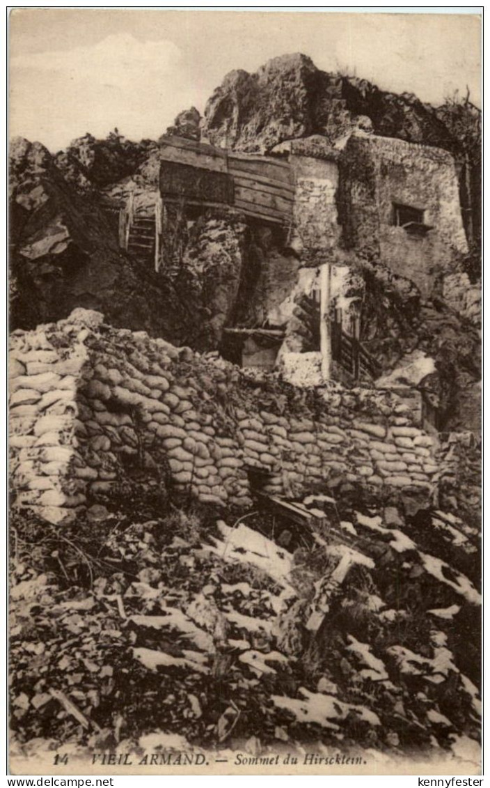 Vieil Armand - Hartmannswillerkopf - Sommet du Hirschstein