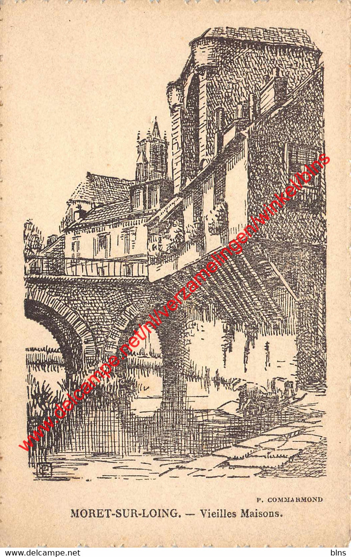 Vieilles Maisons - Moret sur Loing - (77) Seine et Marne