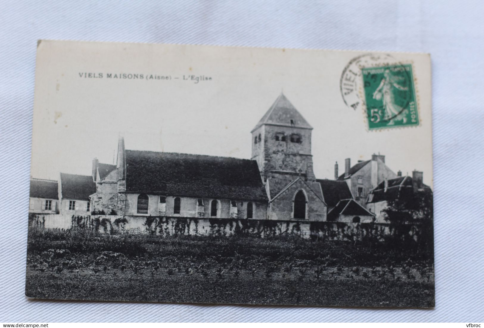 Viels Maisons, l'église, Aisne 02