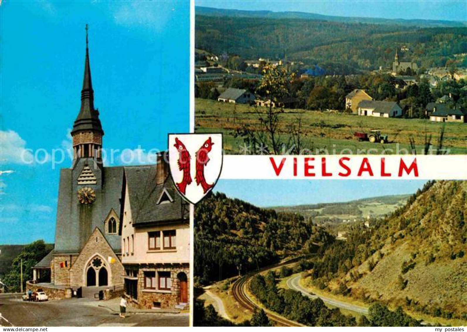 Vielsalm Kirche Panorama
