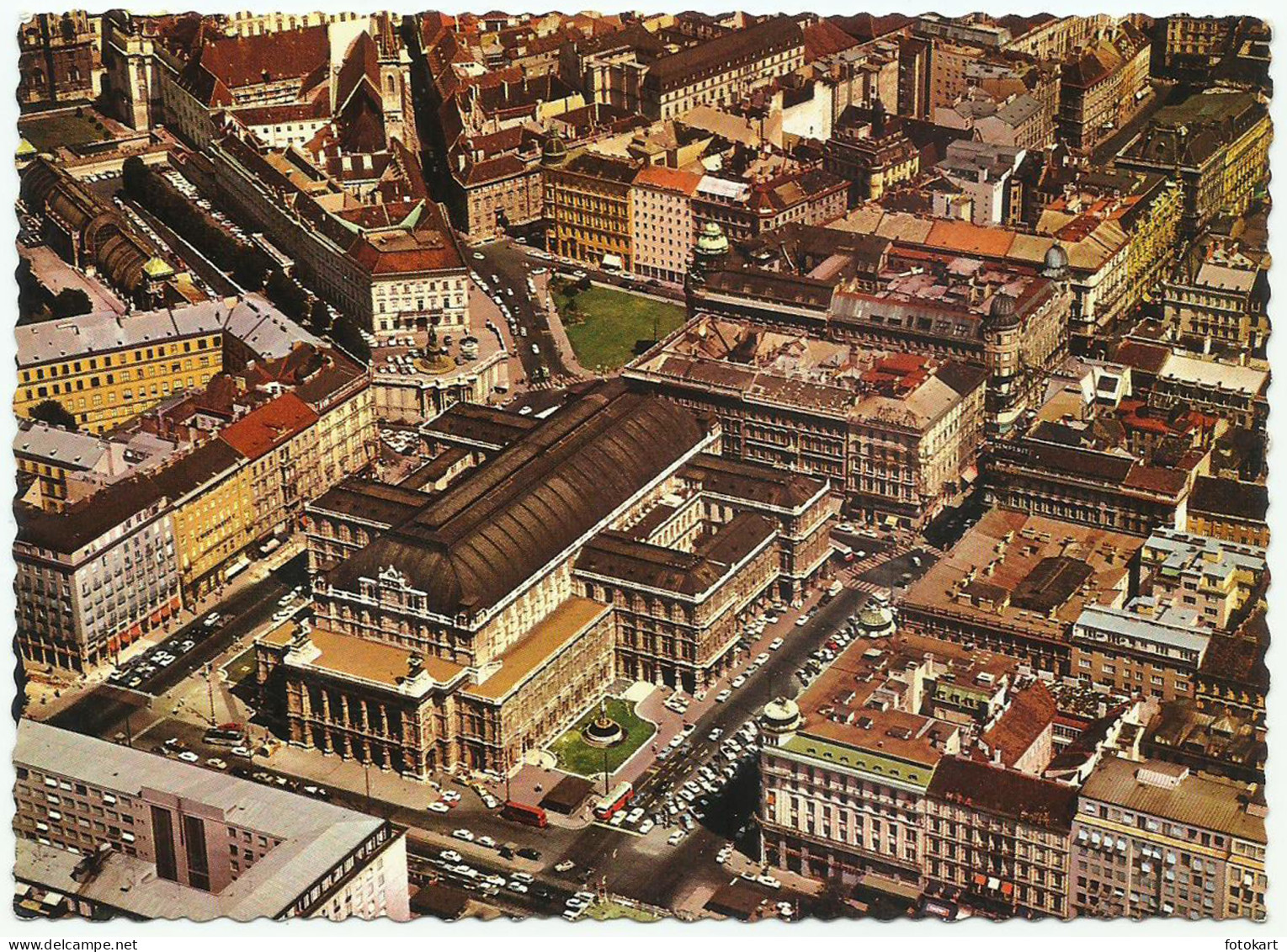 Vienna Austria, Vintage PC, Vienna State Opera, 1960s