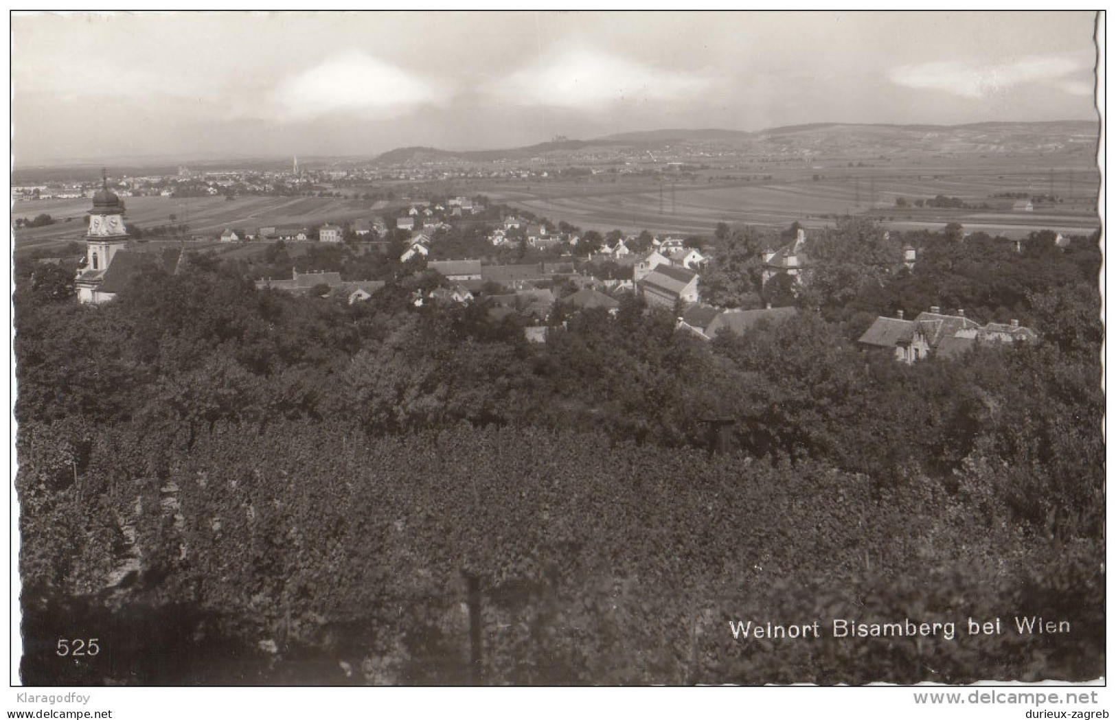 Vienna, Bisamberg old postcard not travelled bb151028
