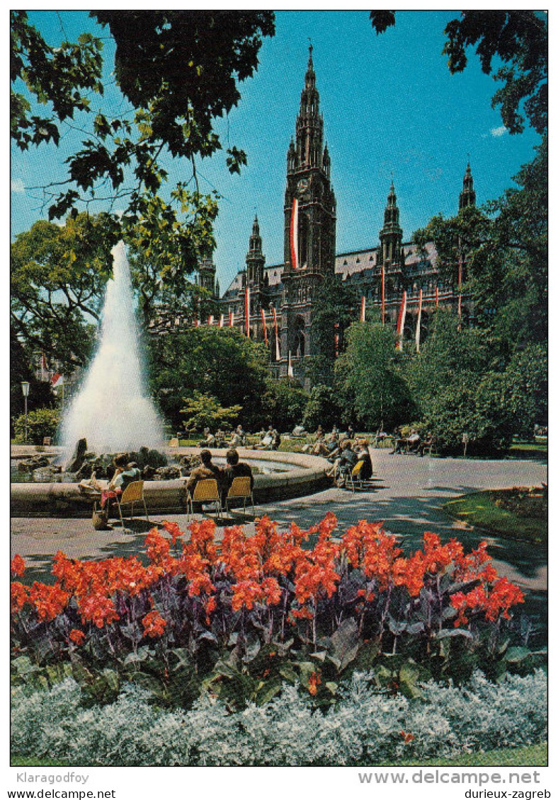 Vienna old postcard travelled 1977 bb 151022