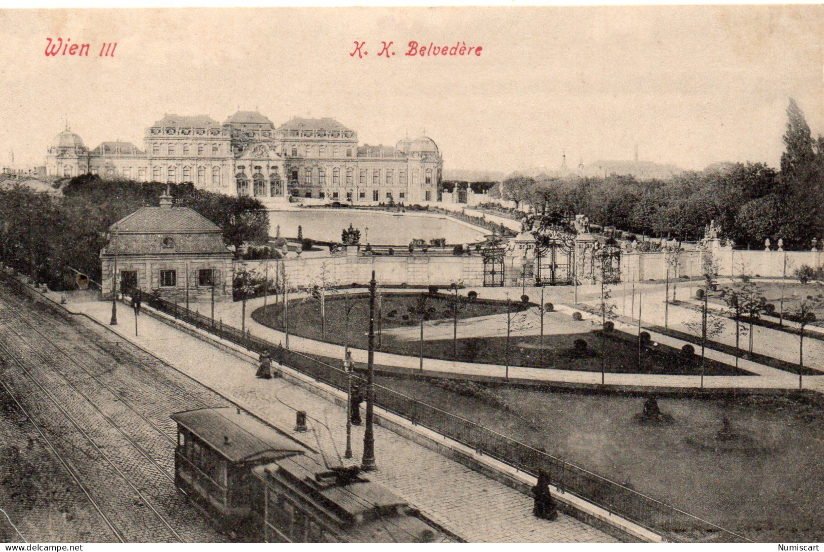Vienne Belvédère Train Tramway Tram
