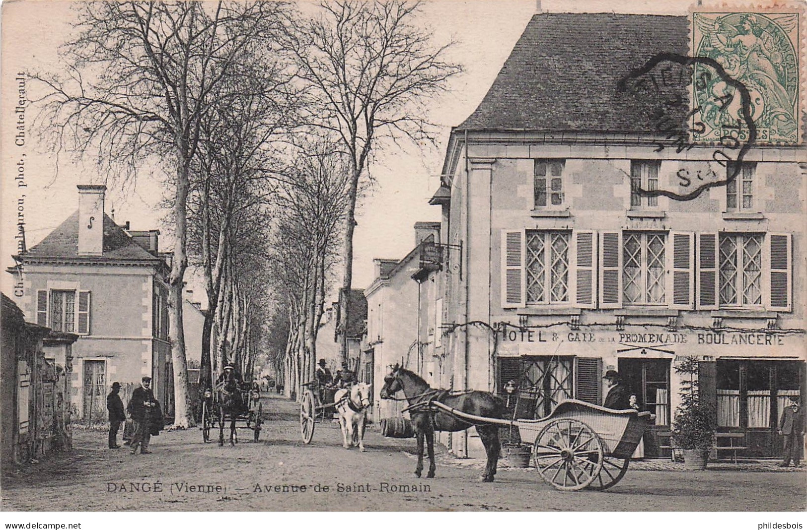 VIENNE  DANGE- SAINT ROMAIN   avenue de saint Romain