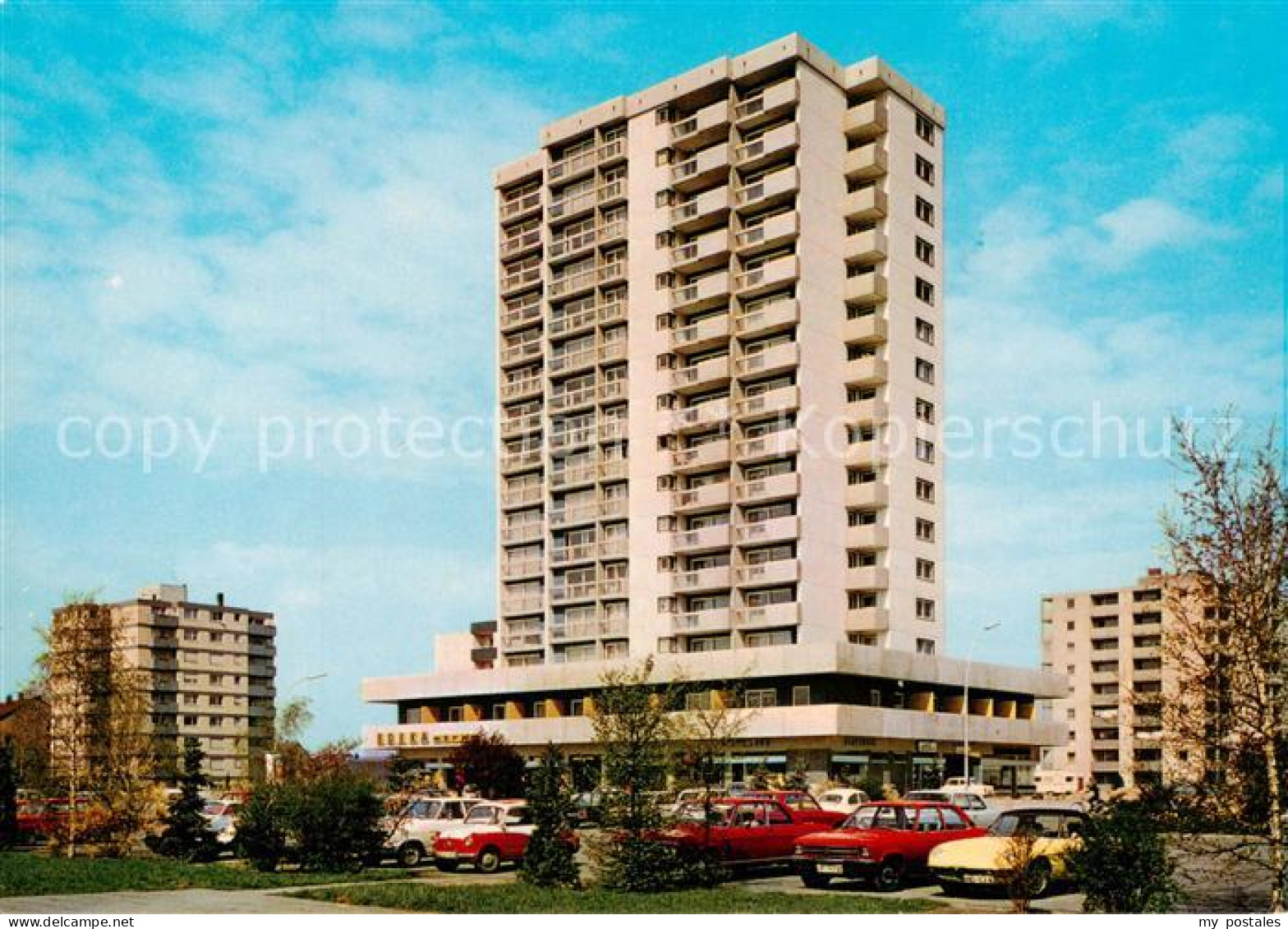 Viernheim Hochhaus am Kurpfalzplatz