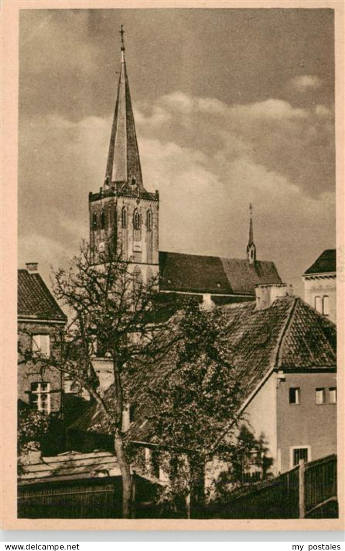 Viersen Stadtbild mit Kirche