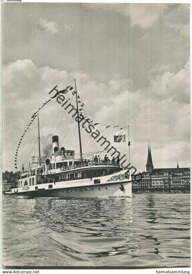 Vierwaldstättersee - Fahrgastschiff Stadt Luzern - Verlag Ernst Brunner Luzern