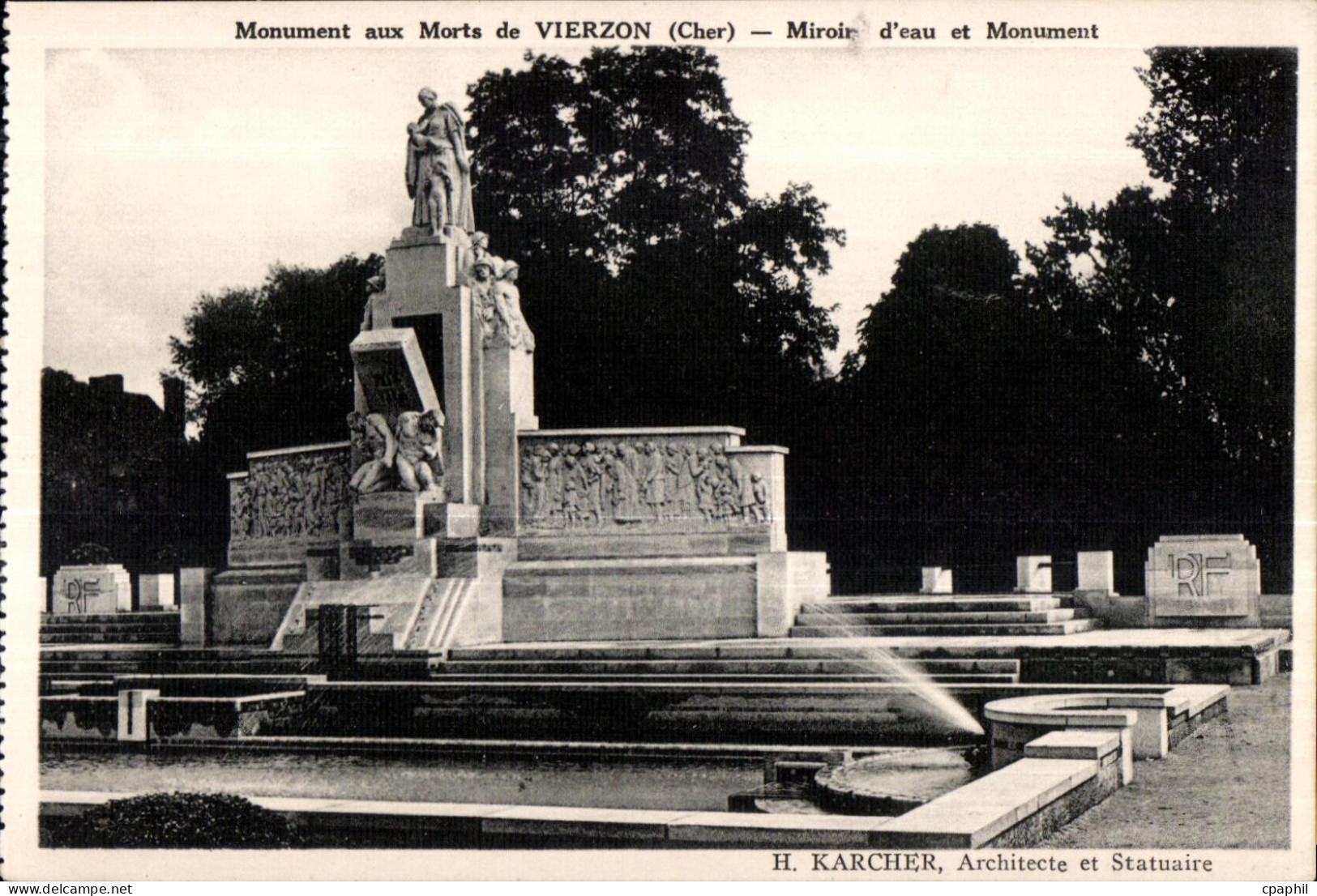 Vierzon - Monument aux Morts - CPA