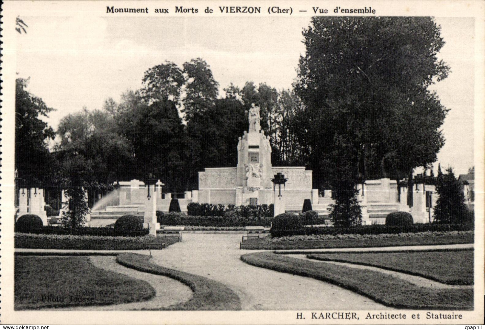 Vierzon - Monument aux Morts - CPA