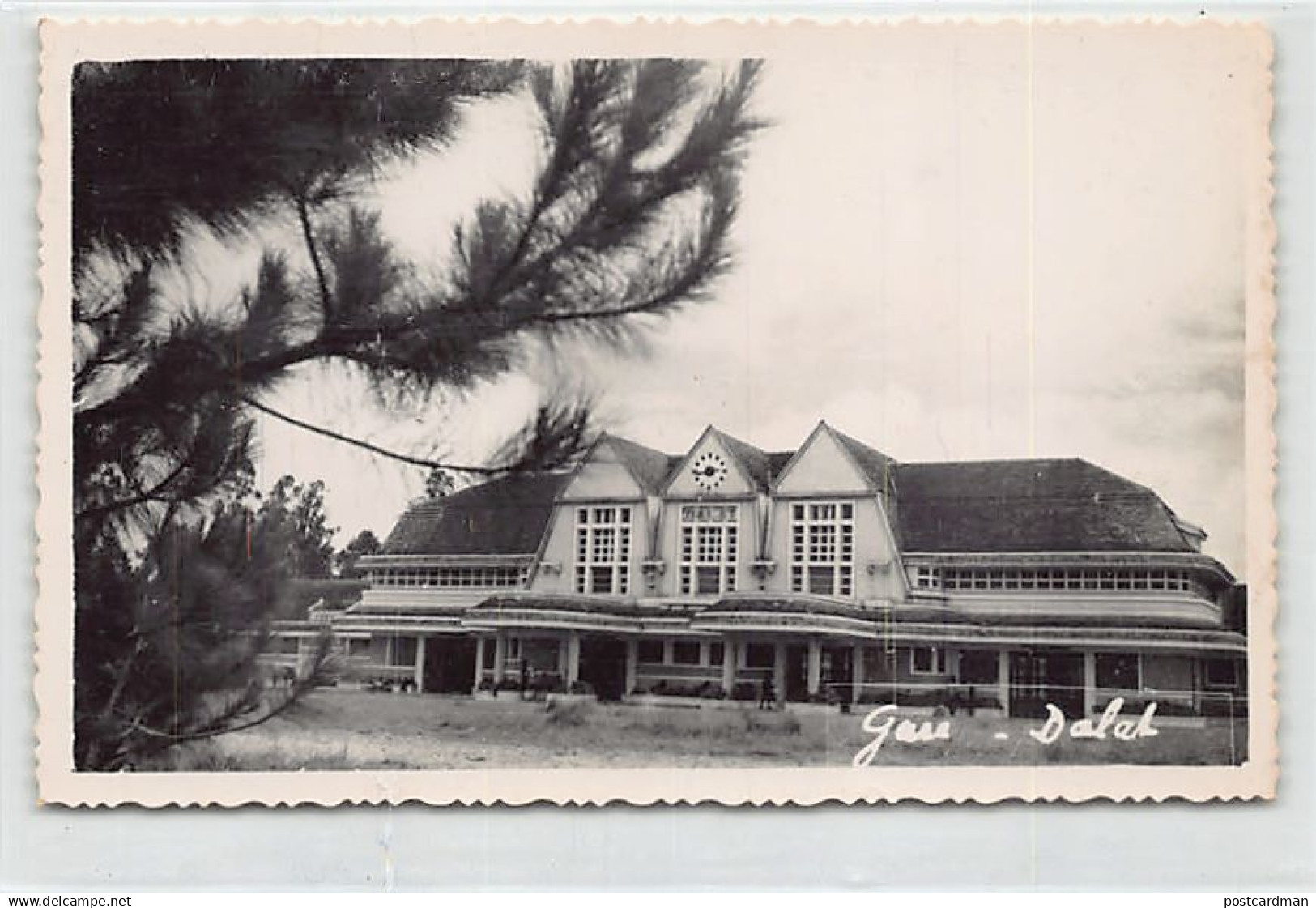 Viet-Nam - DALAT - La gare - CARTE PHOTO
