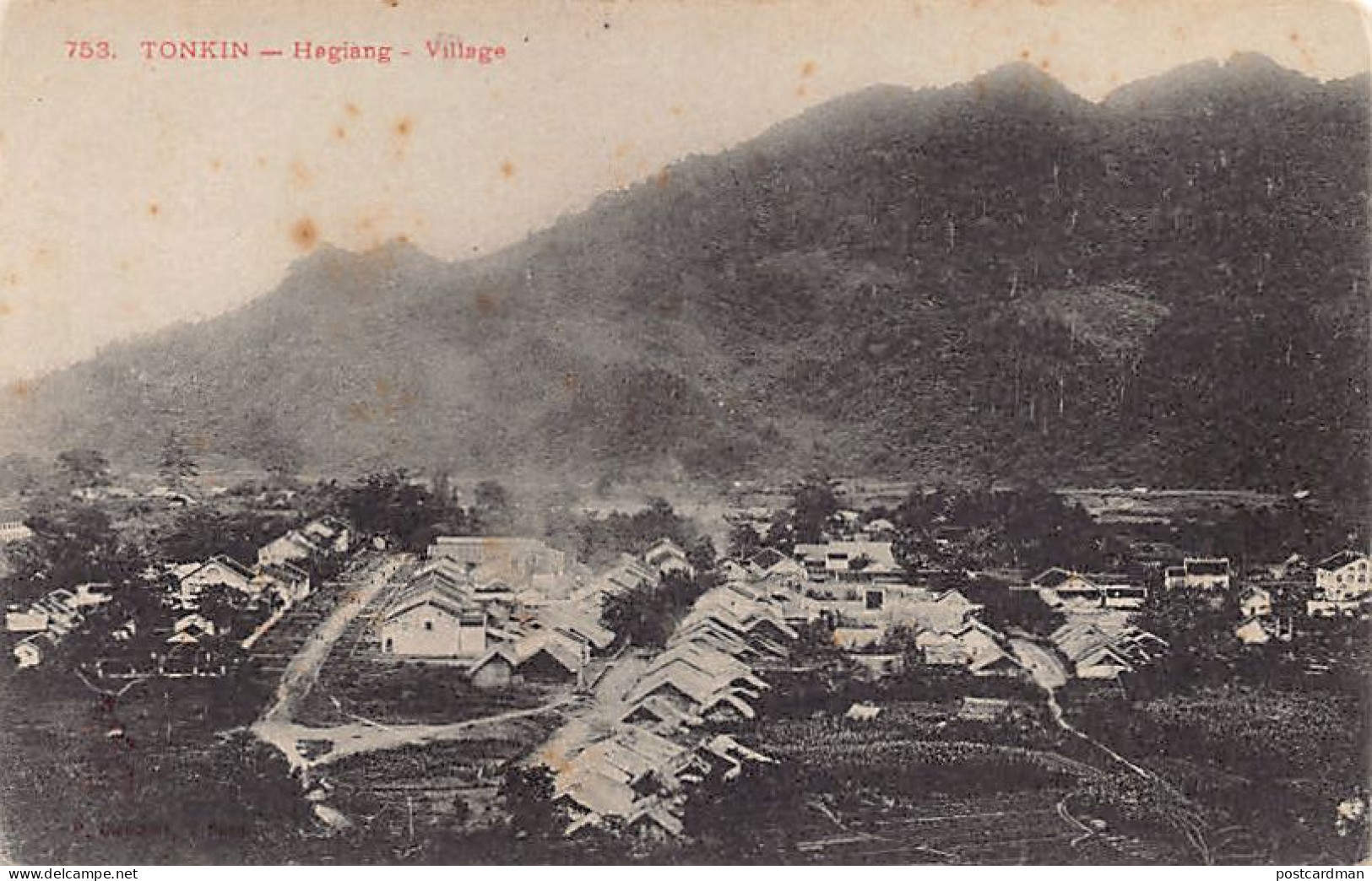 Viet Nam - HAGIANG - Le village - Ed. P. Dieulefils 753