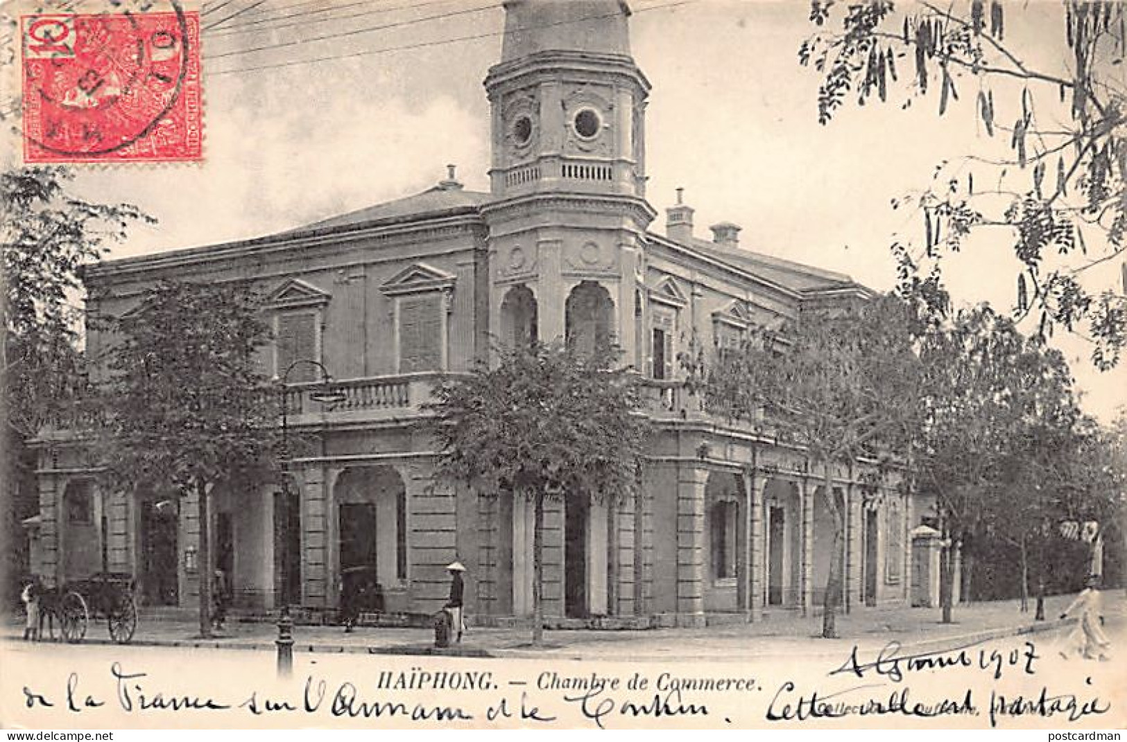 Viet Nam - HAÏPHONG - La chambre de commerce - Ed. P. Dufresne