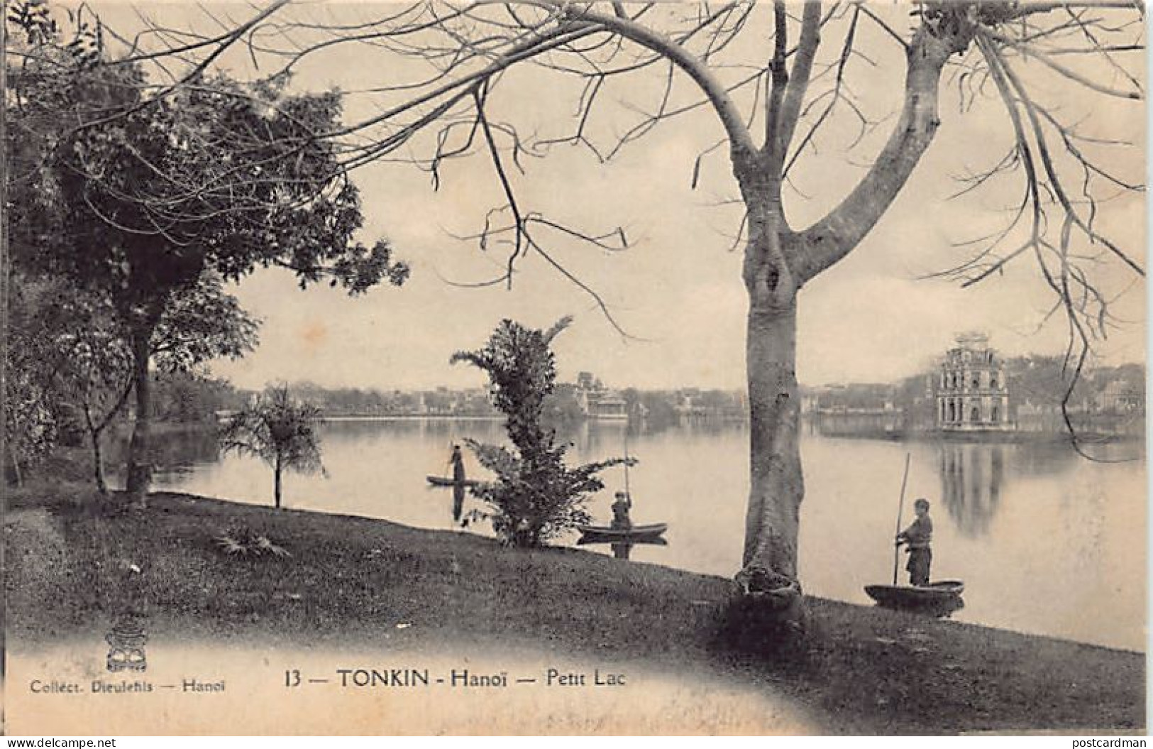 Viet Nam - HANOI - Petit Lac - Ed. P. Dieulefils 13