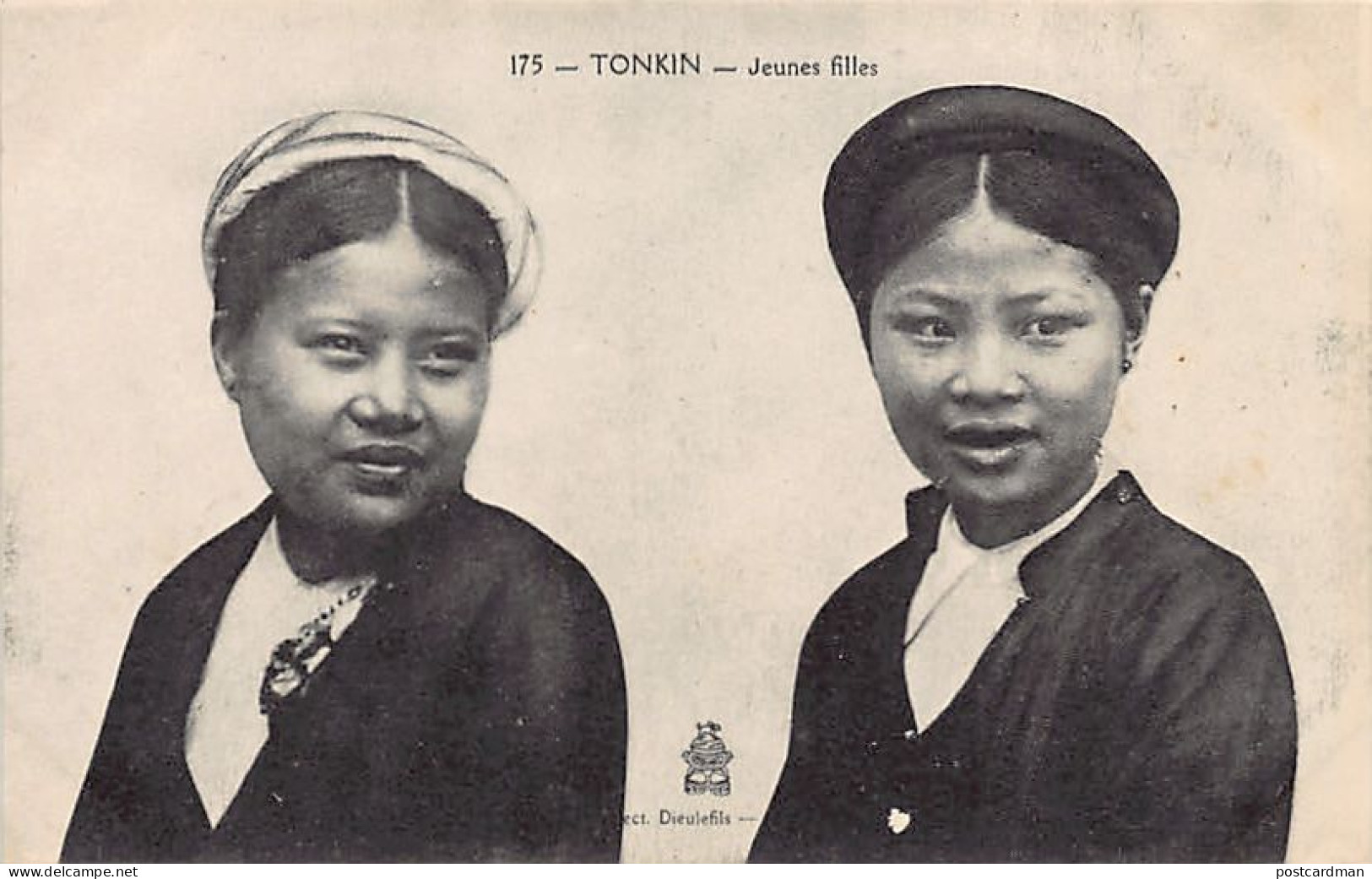 Viet Nam - TONKIN - Jeunes filles - Ed. P. Dieulefils 175