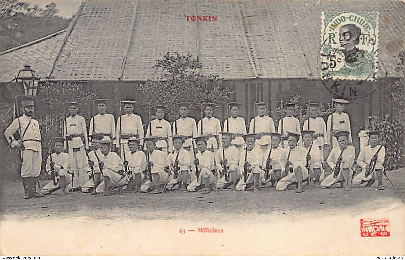 Viet-Nam - TONKIN - Miliciens - Ed. M. Passignat 43