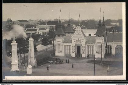 AK Hanoi, Pavillon der Philippinen auf der Ausstellung 1902