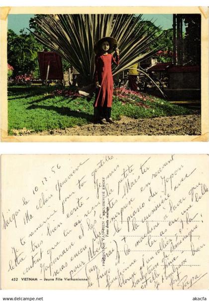 CPA Vietnam Jeune fille Vietnamienne VIETNAM INDOCHINA (615333)