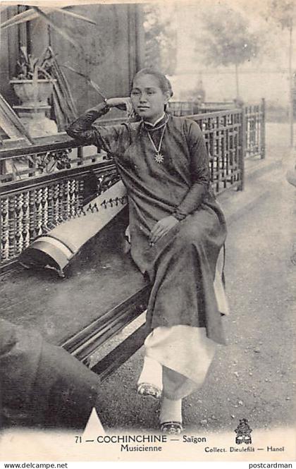 Viet Nam - SAÏGON - Musiciennes - Ed. P. Dieulefils 71