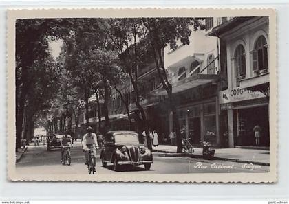 Viet-Nam - SAÏGON - Rue Catinat - CARTE PHOTO Années 50