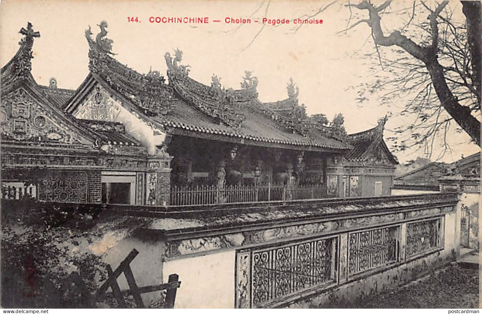 Vietnam - CHOLON - Pagode chinoise - Ed. ? 144