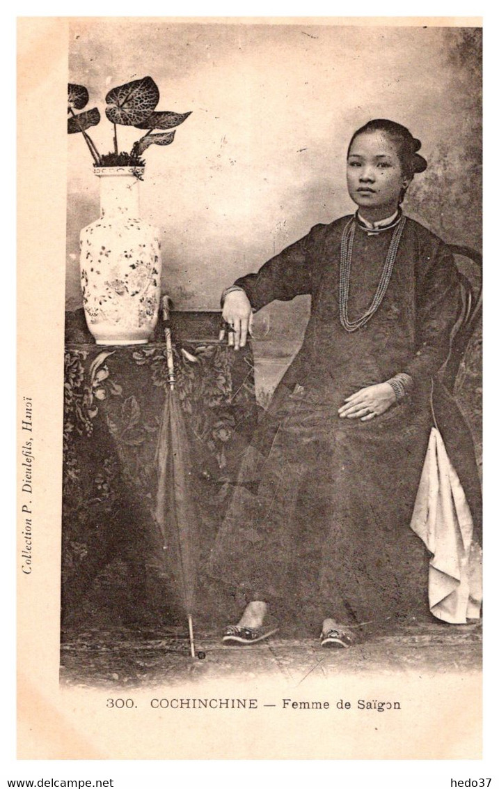 Vietnam - Cochinchine - Saïgon - Femme