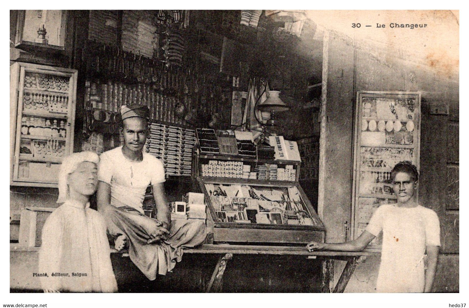 Vietnam - Cochinchine - Saïgon - Le Changeur