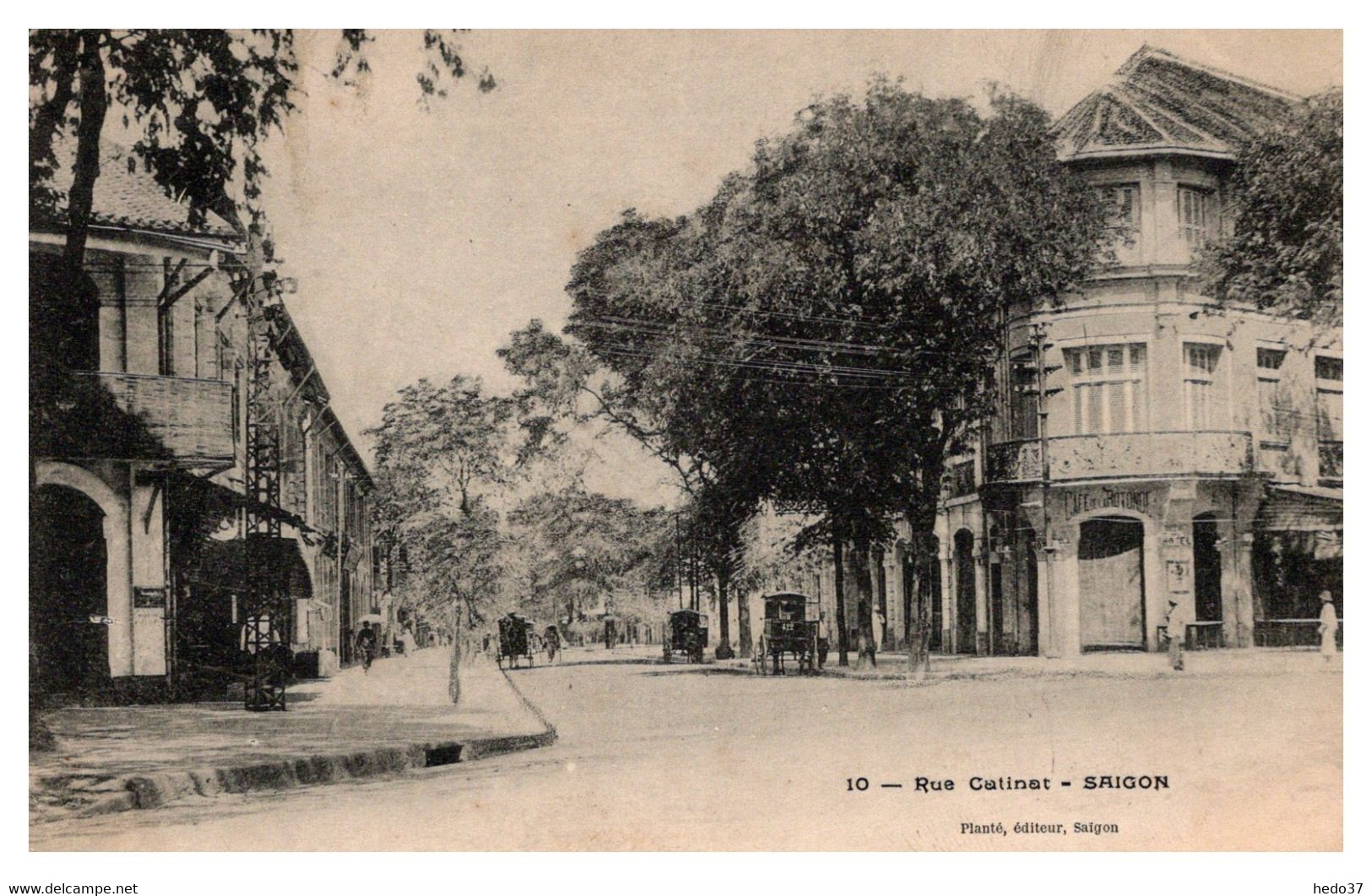 Vietnam - Cochinchine - Saïgon - Rue Calinat