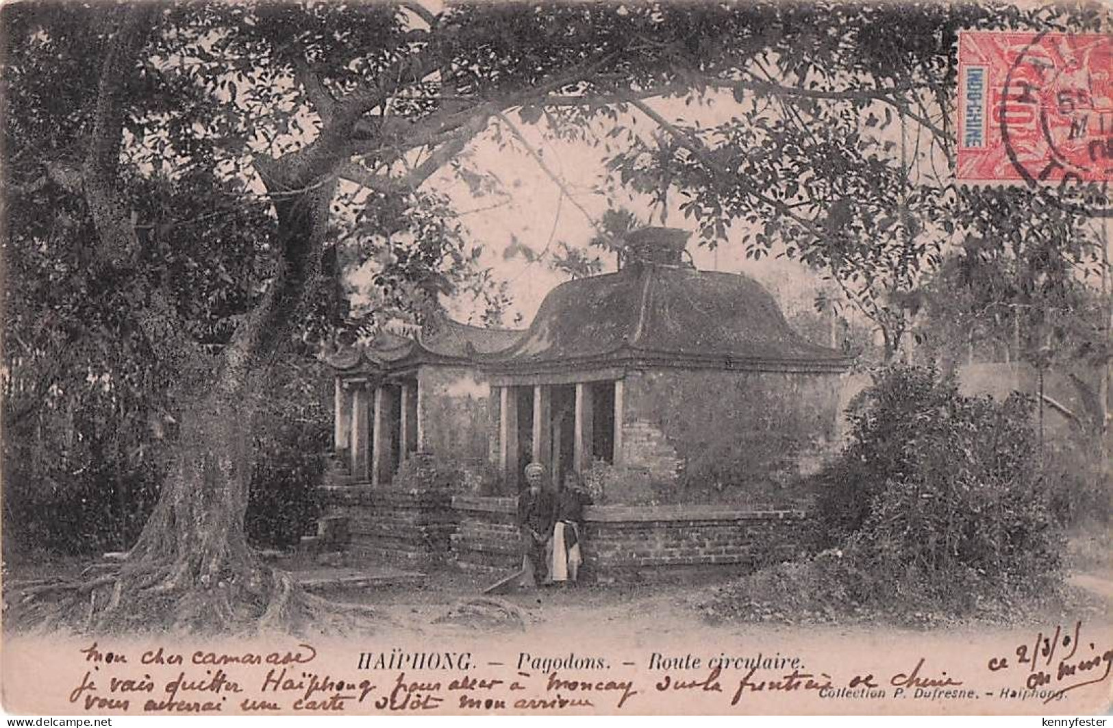 Vietnam - HAIPHONG - Kreisstraße - Publ. P. Dufresne – – Vietnam – HAIPHONG