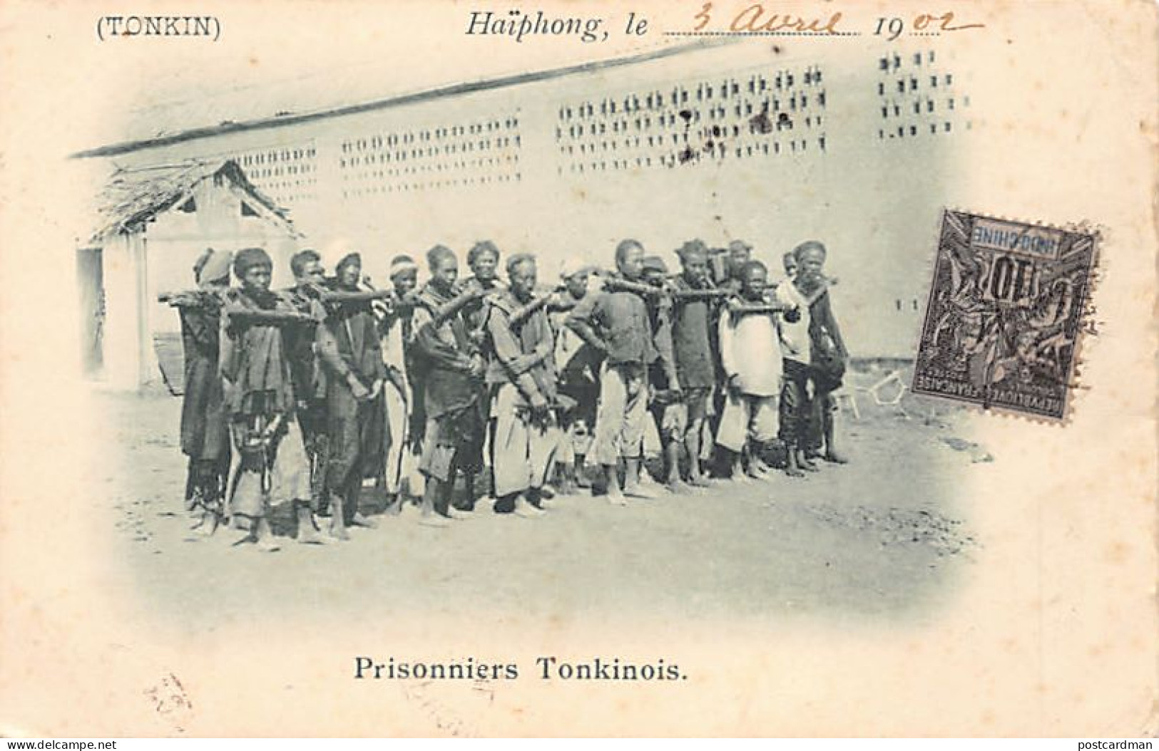 Vietnam - HAIPHONG - Prisonniers tonkinois