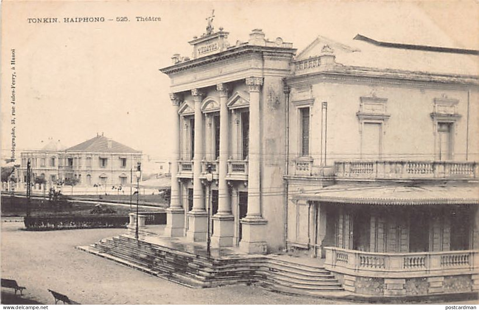 Vietnam - HAIPHONG - Théâtre - Ed. Dieulefils 525