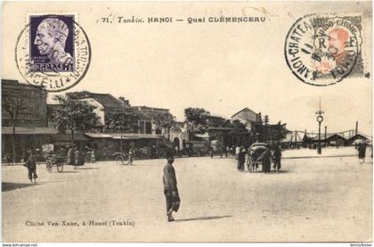 Hanoi - Quai Clememceau - Vietnam