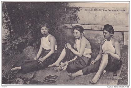Tonkin - Femmes au repos