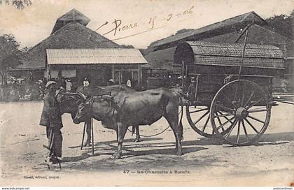Viet Nam - La charrette à bœufs - Ed. Planté 47