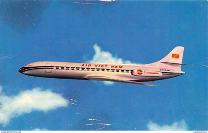 Vietnam - Air Viet Nam - Lotus Caravelle