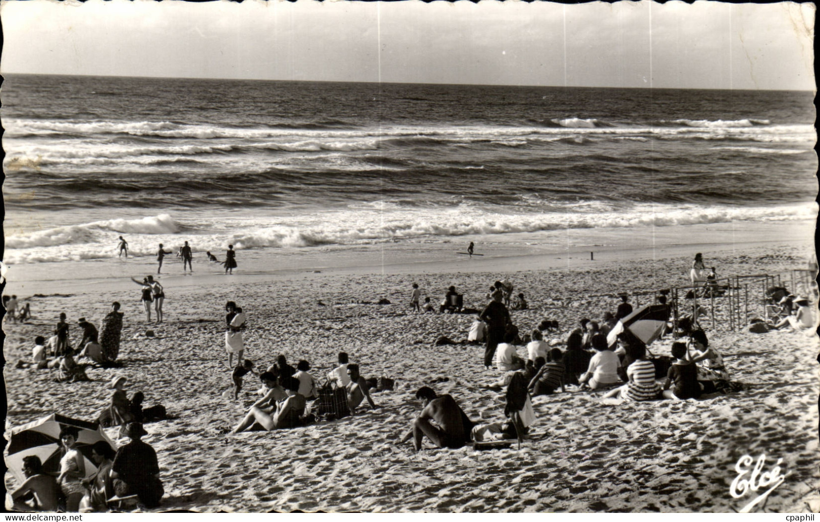 Vieux Boucau CPM La plage