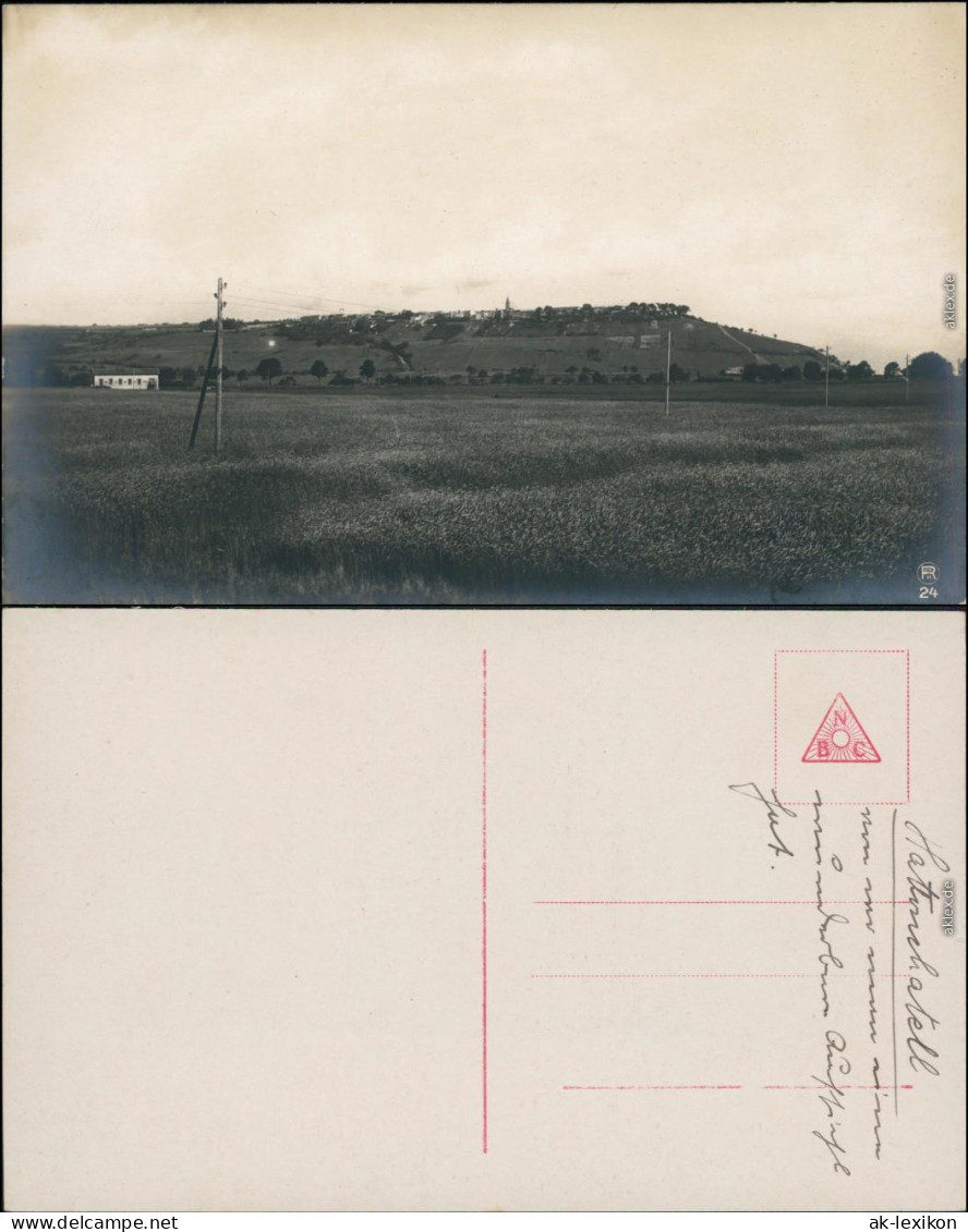 Vigneulles-lès-Hattonchâtel Panorama-Ansicht mit Wiese und Fernblick 1917