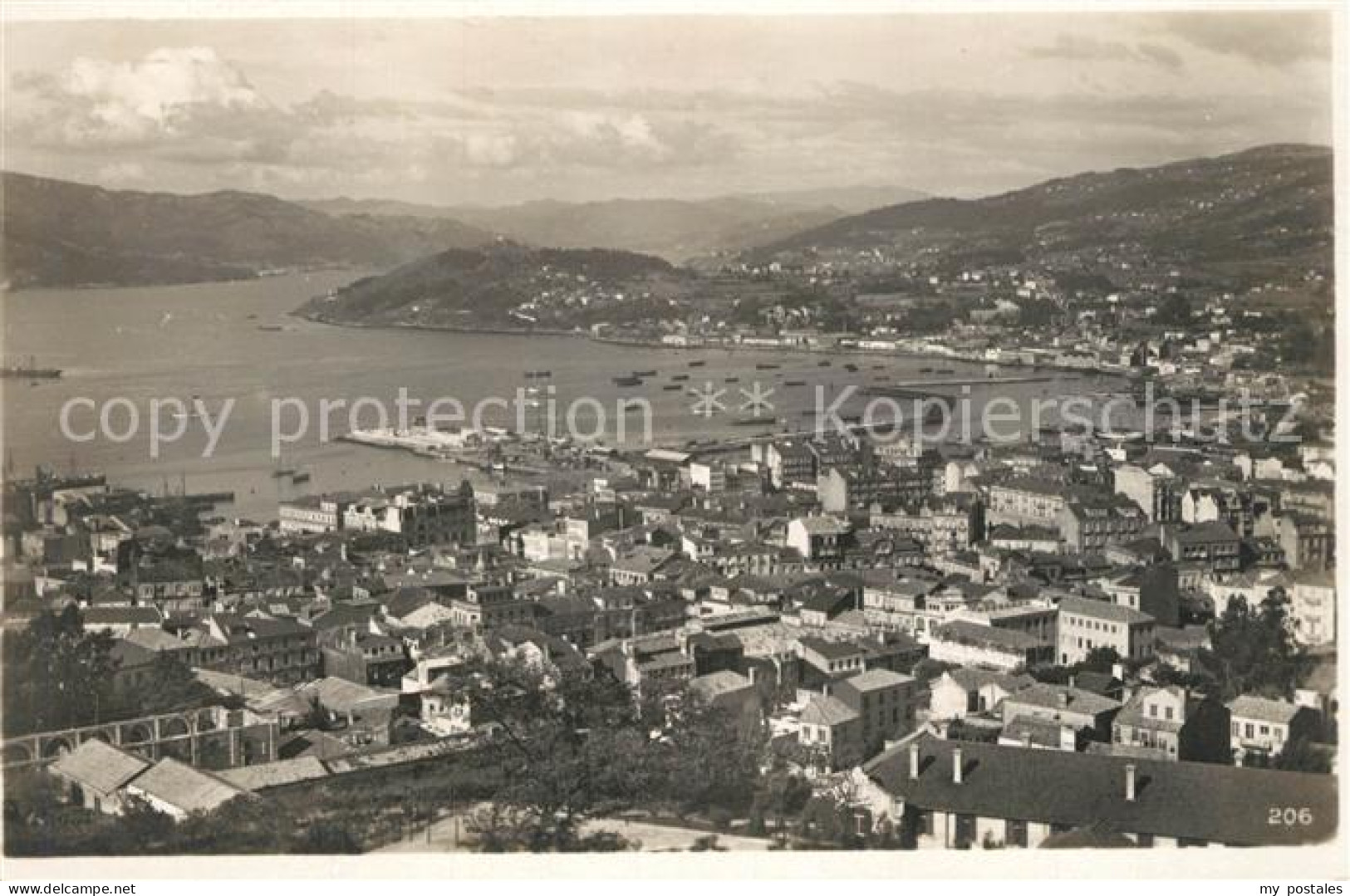 Vigo  Galicia ES Panorama