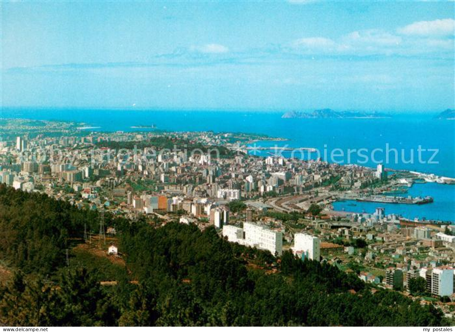 Vigo  Galicia ES Vista panoramica